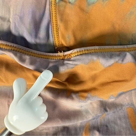 SKIMS Jelly Sheer Off Shoulder Tie Dye Mesh Mini Dress Women’s Small Rare NWT - Picture 13 of 14